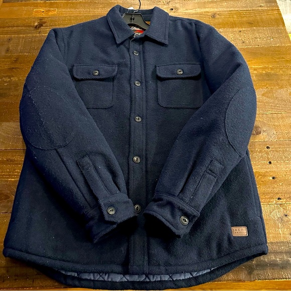 Jachs Other - JACHS NY Quilted Wool Blend Shirt Jacket